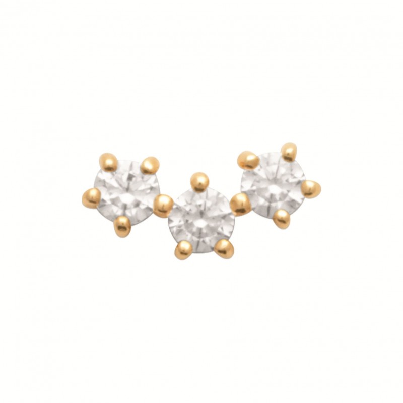 Piercing Coque de Nacre Plaqué Or 23066410