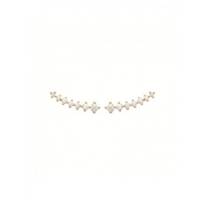 Boucles d'oreilles Coque de Nacre Plaqué Or 750 23065210