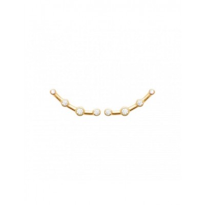 Boucles d'oreilles Coque de Nacre Plaqué Or 23065110