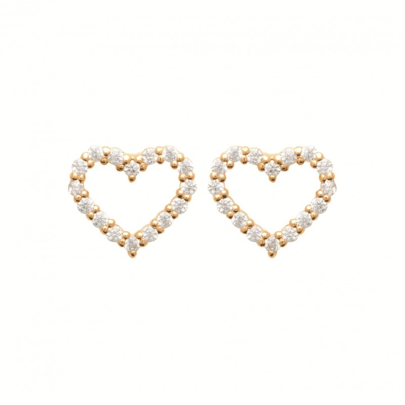 Boucles d'oreilles Coque de Nacre Plaqué Or 23061510