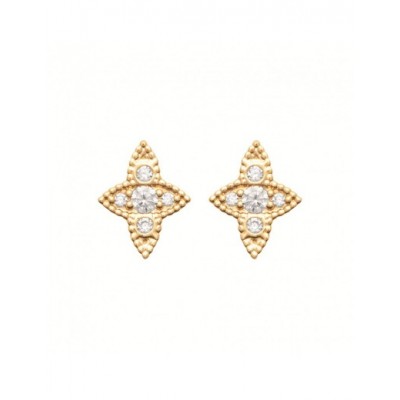 Boucles d'oreilles Coque de Nacre Plaqué Or 750 23053310