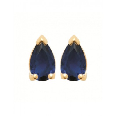 Boucles d'oreilles Coque de Nacre Plaqué Or et pierre 23046040