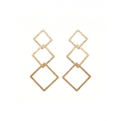 Boucles d'oreilles Coque de Nacre Plaqué Or 750 23039400