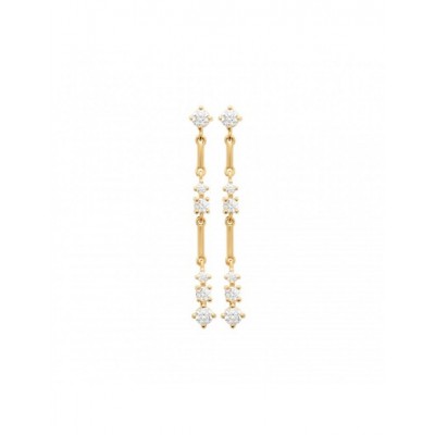Boucles d'oreilles Coque de Nacre Plaqué Or 23024410