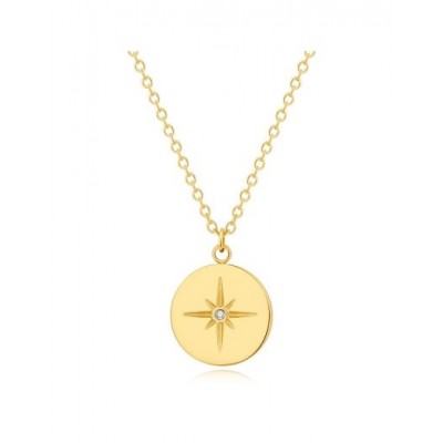 Collier PIXIES Acier et Oxyde de zirconium PNS0014-1WHZ