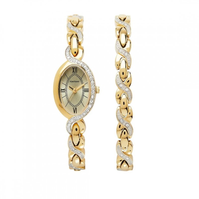Montre Fontenay Julia Doré FPB00402SET