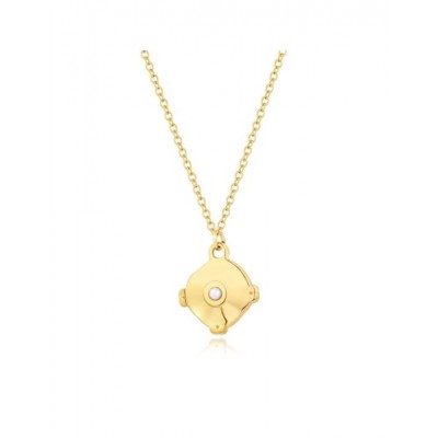 Collier PIXIES Acier et Perles PNS0023-1PRL