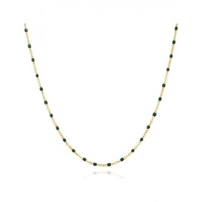 Collier PIXIES Acier et Perles PNS0030-1GRE