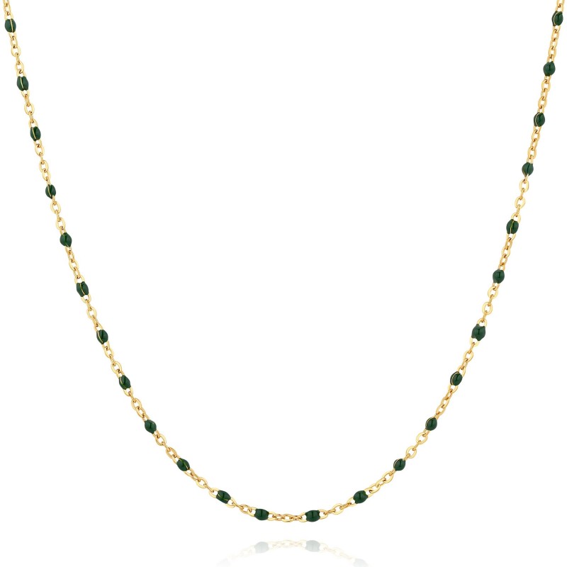 Collier PIXIES Acier et Perles PNS0030-1GRE