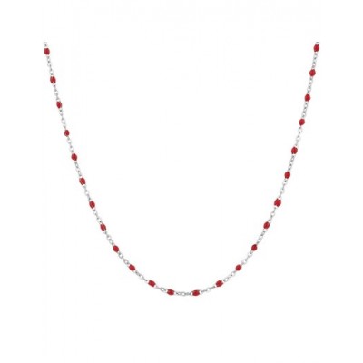 Collier PIXIES Acier PNS0030-2RED