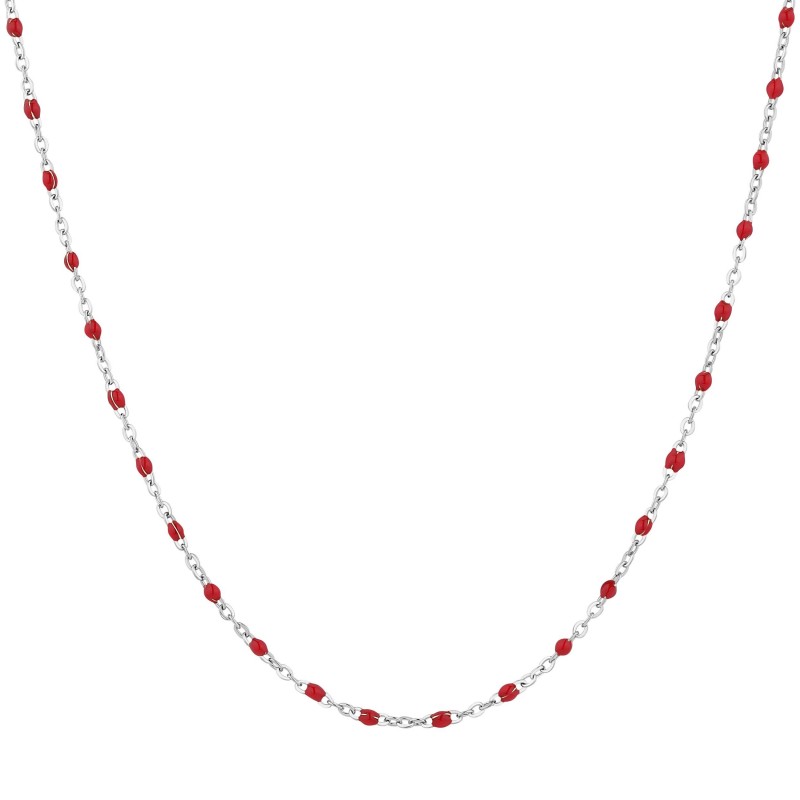 Collier PIXIES Acier PNS0030-2RED