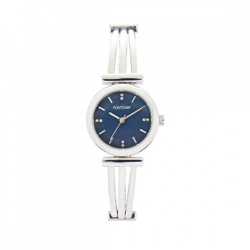 Montre Fontenay Alba cadran bleu FPA01301
