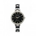 Montre Fontenay Grace acier noir FPA01004