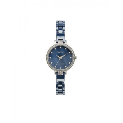 Montre Fontenay Grace acier bleu FPA01003