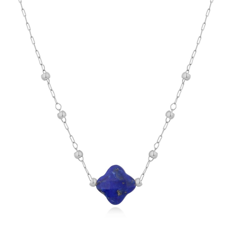 Collier PIXIES Acier et Lapis PNS0049-2LAZ