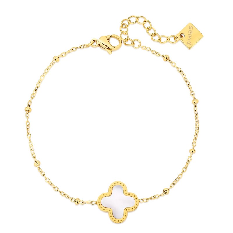 Bracelet PIXIES Acier et Nacre PBS0011-1MOP