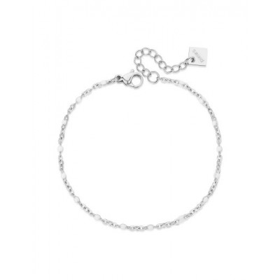 Bracelet PIXIES Acier et Perles PBS0030-2WHT