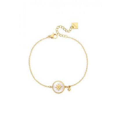 Bracelet PIXIES Acier et Nacre PBS0033-1MOP