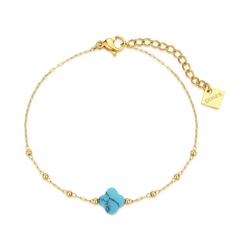 Bracelet PIXIES Acier et Turquoise PBS0049-1TQS