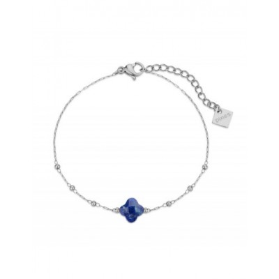 Bracelet PIXIES Acier et Lapis PBS0049-2LAZ