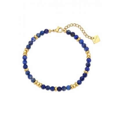 Bracelet PIXIES Acier et Lapis PBS0052-1LAZ