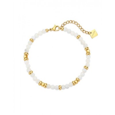 Bracelet PIXIES Acier et Pierre de Lune PBS0052-1TQA