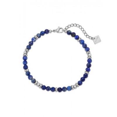 Bracelet PIXIES Acier et Lapis PBS0052-2LAZ