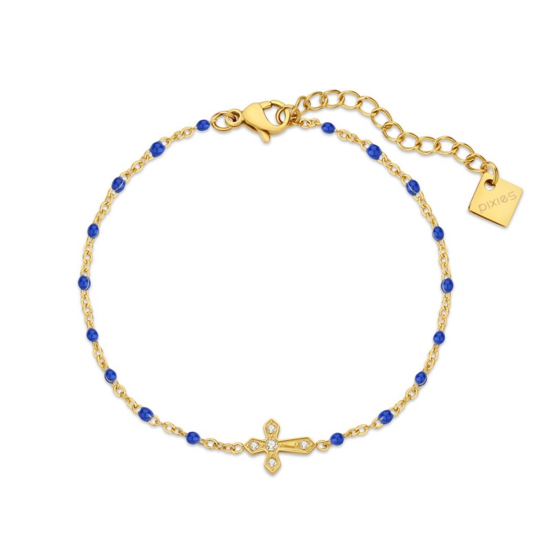 Bracelet PIXIES Acier et Perles PBS0084-1DBL