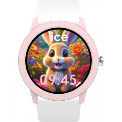 ICE Smart Junior RD 3.0 Ronde - Pink White - 39mm - Amoled 1.2 - 025248