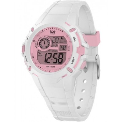 ICE Digit Explorer - White Pink - 41mm - 024001