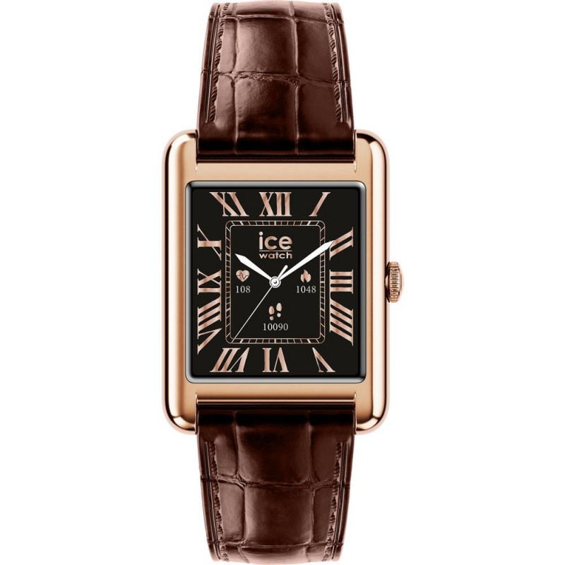 ICE Smart TKS 2.0 - Rose gold - Brown croco - Amoled 1.41 - 025382