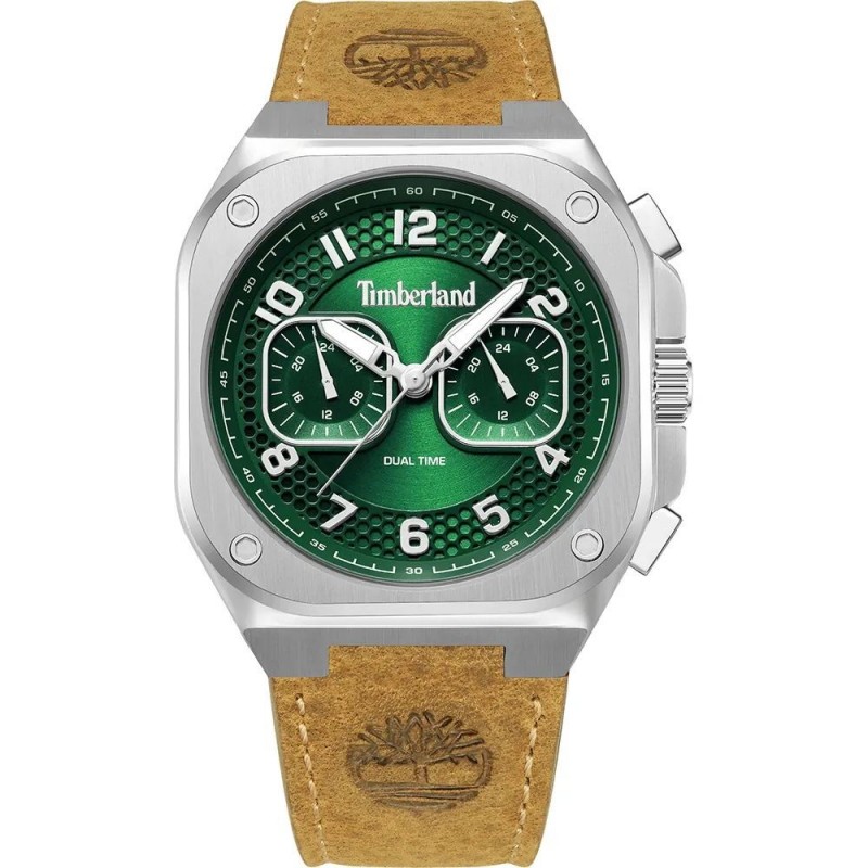 Montre Timberland Mackinac 46mm - Bracelet cuir TDWGF0055002