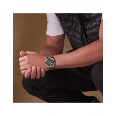 Montre Timberland Mackinac 46mm - Bracelet cuir TDWGF0055002