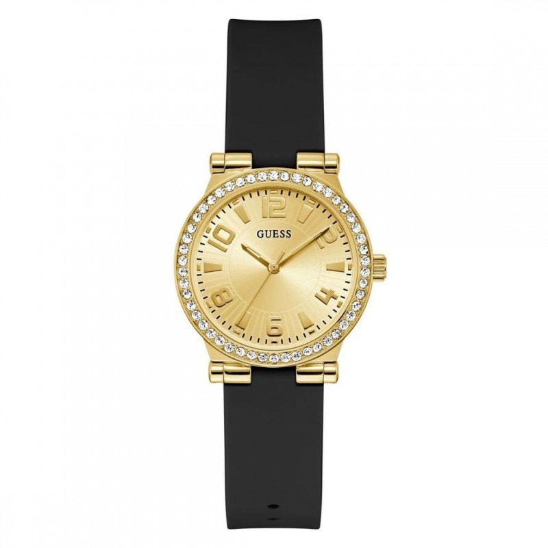 Montre Guess Fawn - Boîtier acier et Bracelet silicone GW0844L1