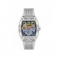 Montre Guess Phoenix blanc - Boîtier acier et Bracelet Plastique transparent GW0499G3