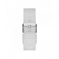 Montre Guess Phoenix blanc - Boîtier acier et Bracelet Plastique transparent GW0499G3