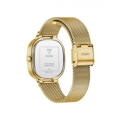 Montre Guess Tapestry Bleu - Boîtier acier et Bracelet mailles acier GW0354L6