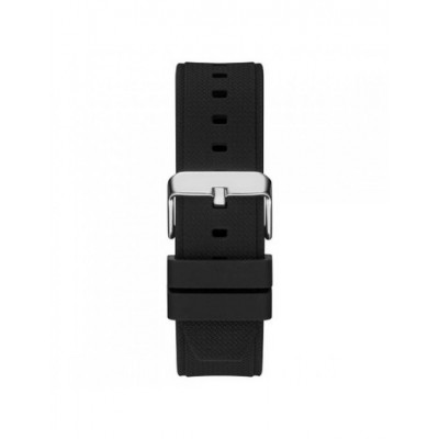 Montre Guess Third Gear - Boîtier acier et Bracelet Silicone GW0334G1