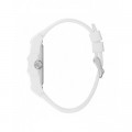 Montre Guess Phoenix blanc - Boîtier acier et Bracelet silicone GW0203G2