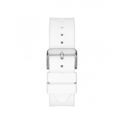 Montre Guess Phoenix blanc - Boîtier acier et Bracelet silicone GW0203G2