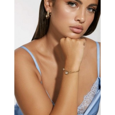 Bracelet Guess 4G Light  - Acier inoxydable JUBB05237JWYGS