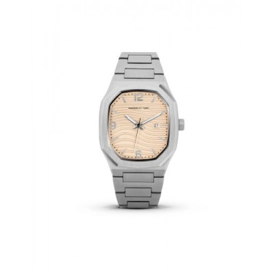 Montre MAISON DU TEMPS Unisexe MTPhi Beige Acier 800-A