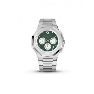Montre MAISON DU TEMPS Homme MTGamma Chronographe Vert 413-A