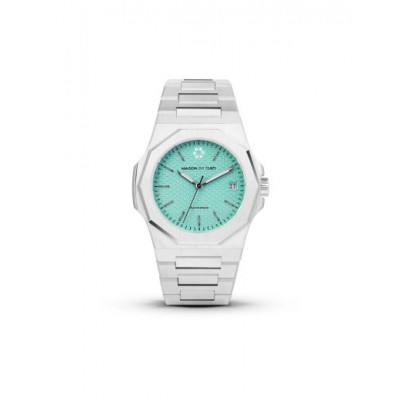 Montre MAISON DU TEMPS Homme MTZeta Turquoise Automatique 1040-A