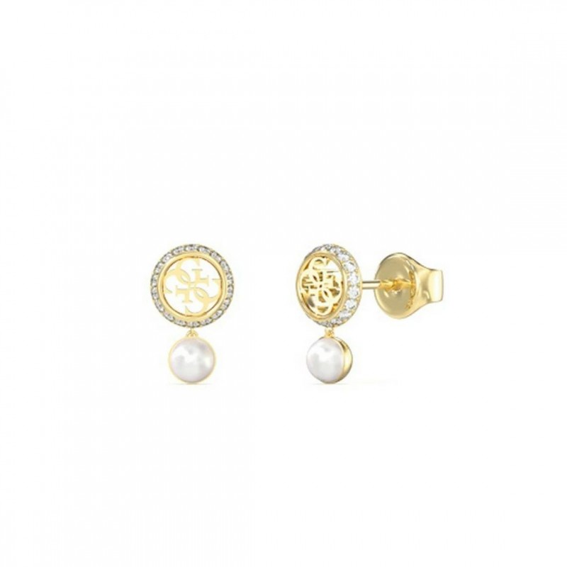 Boucles d'oreilles Guess Tiny Pearly - Acier inoxydable JUBE05517JWYG