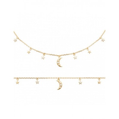 Bracelet Coque de Nacre Plaqué Or 750 et Oxydes de zirconium 97389918