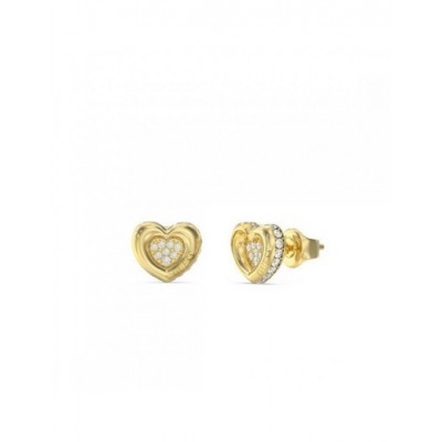 Boucles d'oreilles Guess L.O.V.E. - Acier inoxydable JUBE05466JWYG