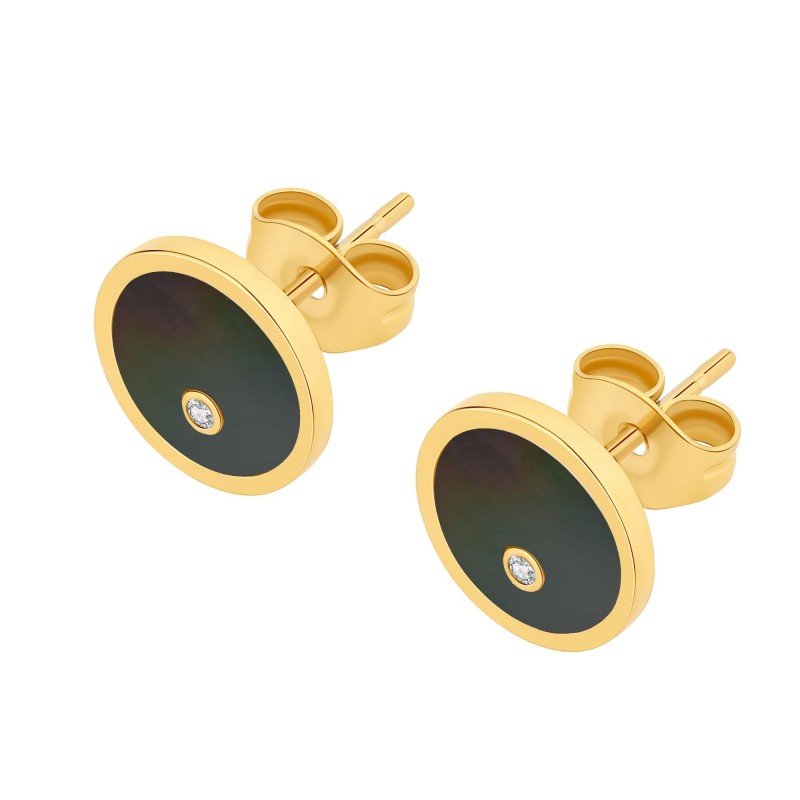 Boucles d'oreilles PIXIES Acier PEP0042-1BKO