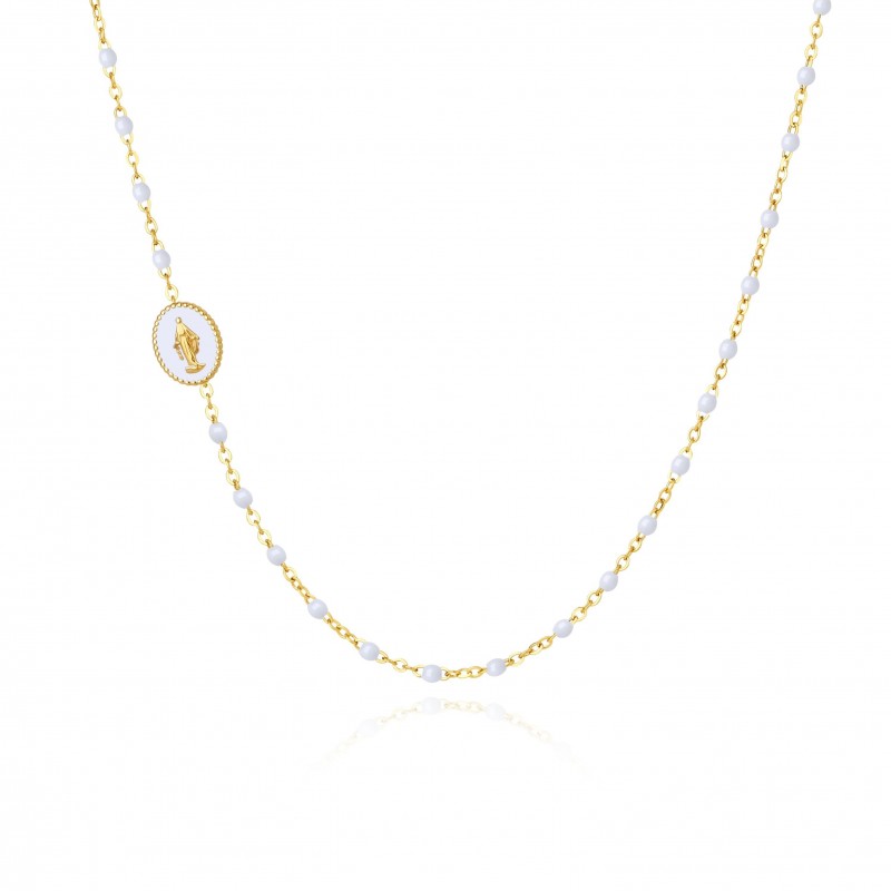 Collier PIXIES Acier PNL0083-1WHT