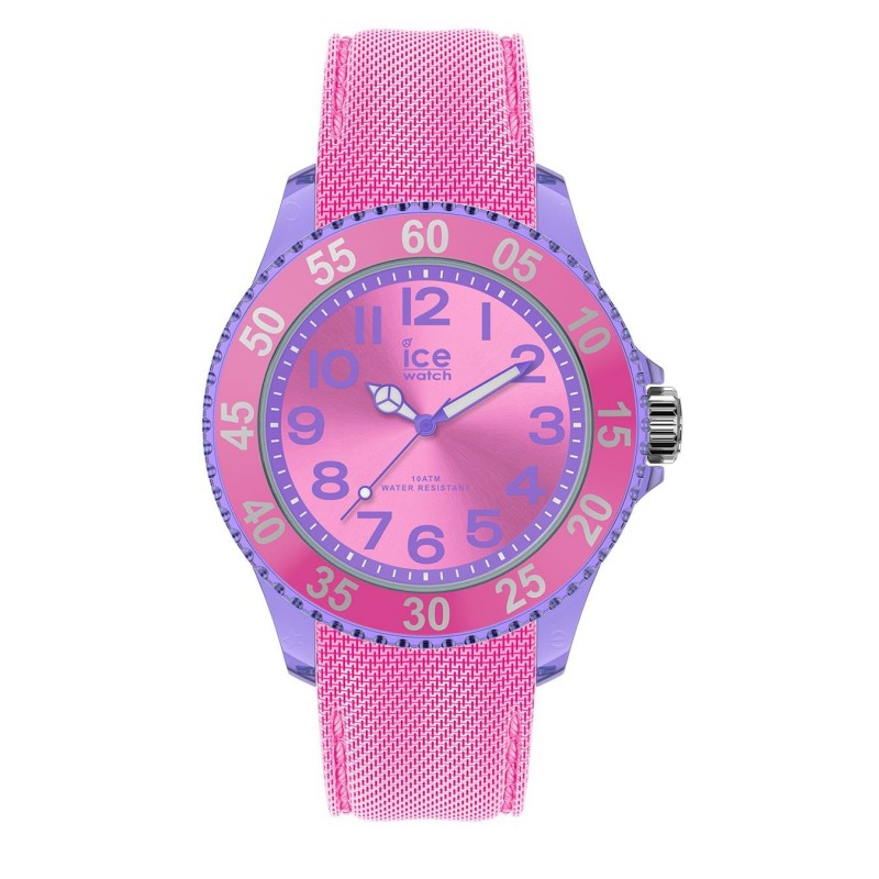 Ice-Watch - Ice Cartoon Dolly - Montre Rose pour Fille avec Bracelet en Silicone - 017729 (Small)